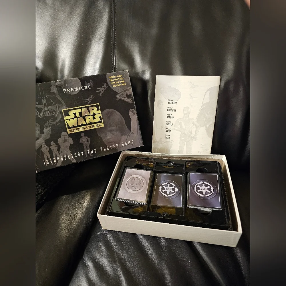 Star Wars Premier Introductory Two player Card Game Circa 1995 EUC - Picture 6 of 8
